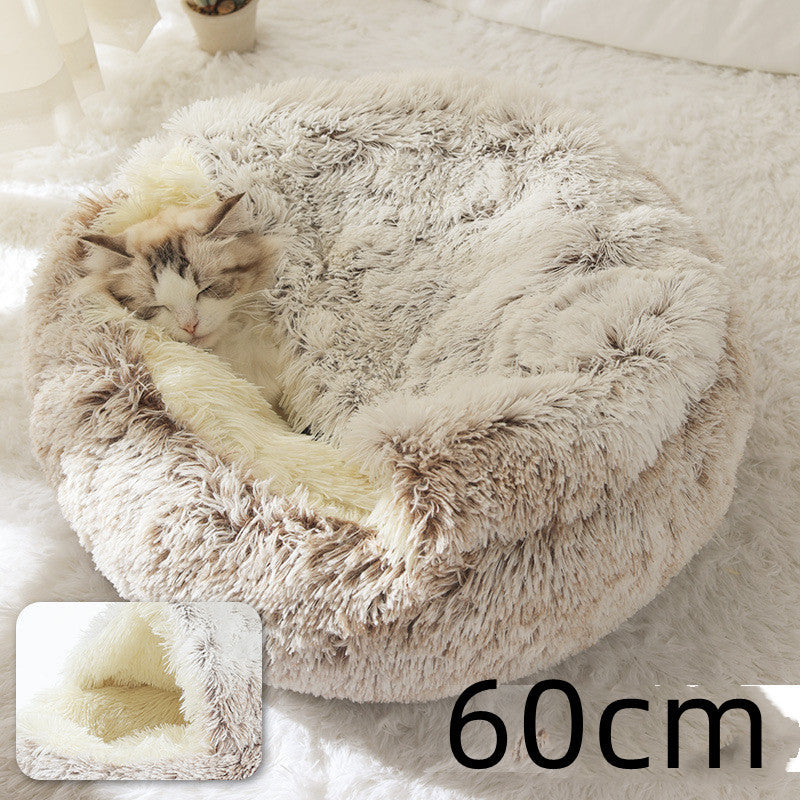 Dog And Cat Warm Bed