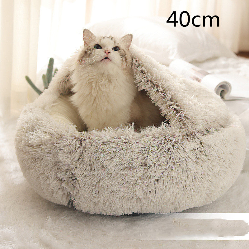 Dog And Cat Warm Bed