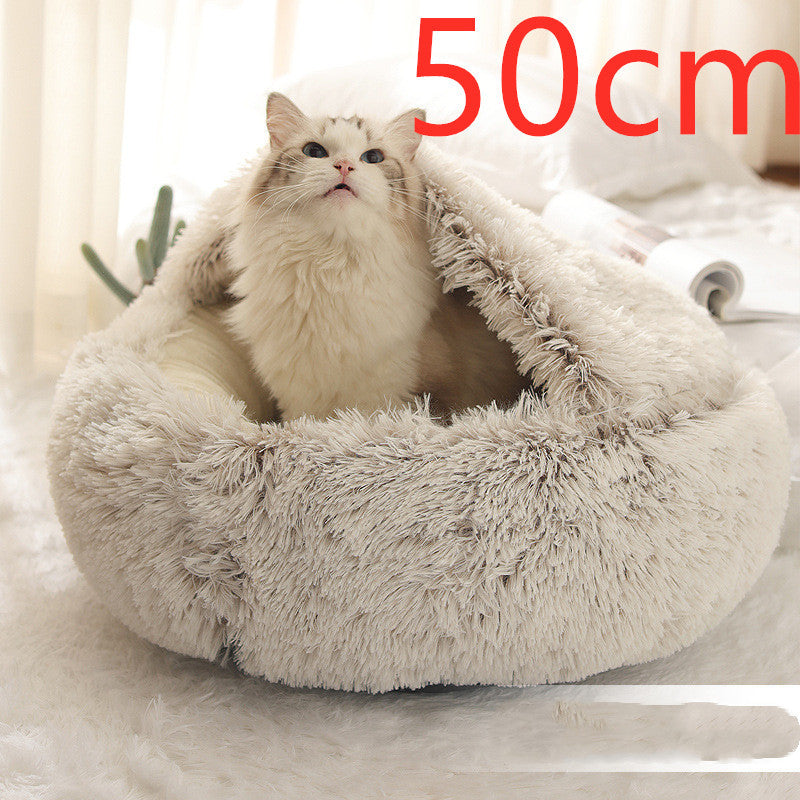Dog And Cat Warm Bed