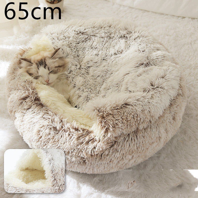 Dog And Cat Warm Bed
