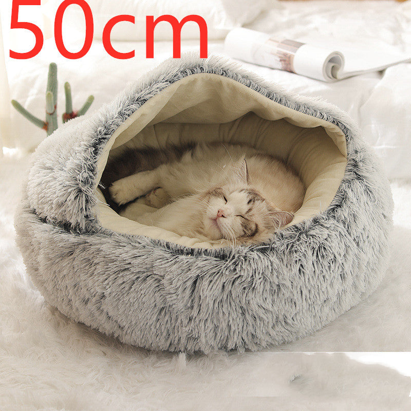 Dog And Cat Warm Bed