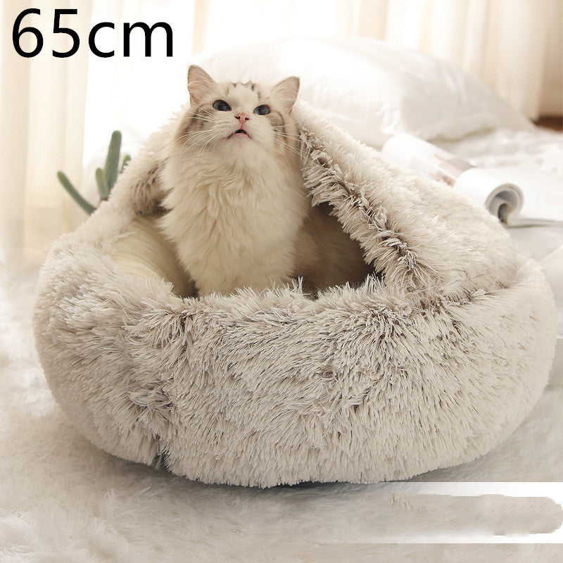 Dog And Cat Warm Bed