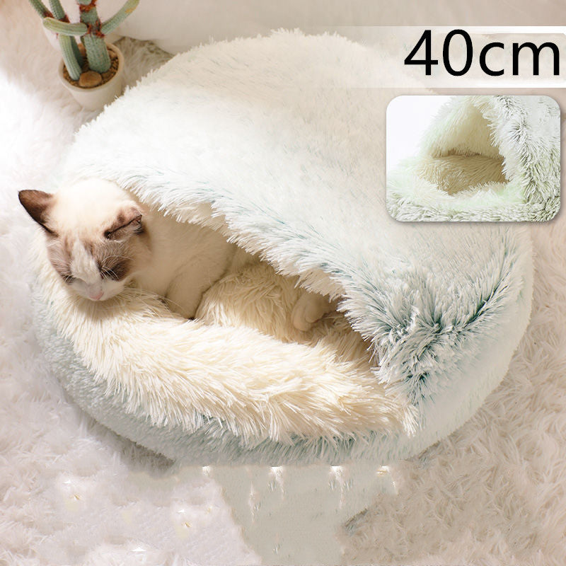 Dog And Cat Warm Bed