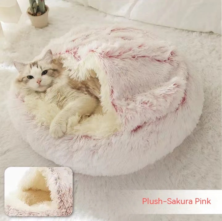 Dog And Cat Warm Bed