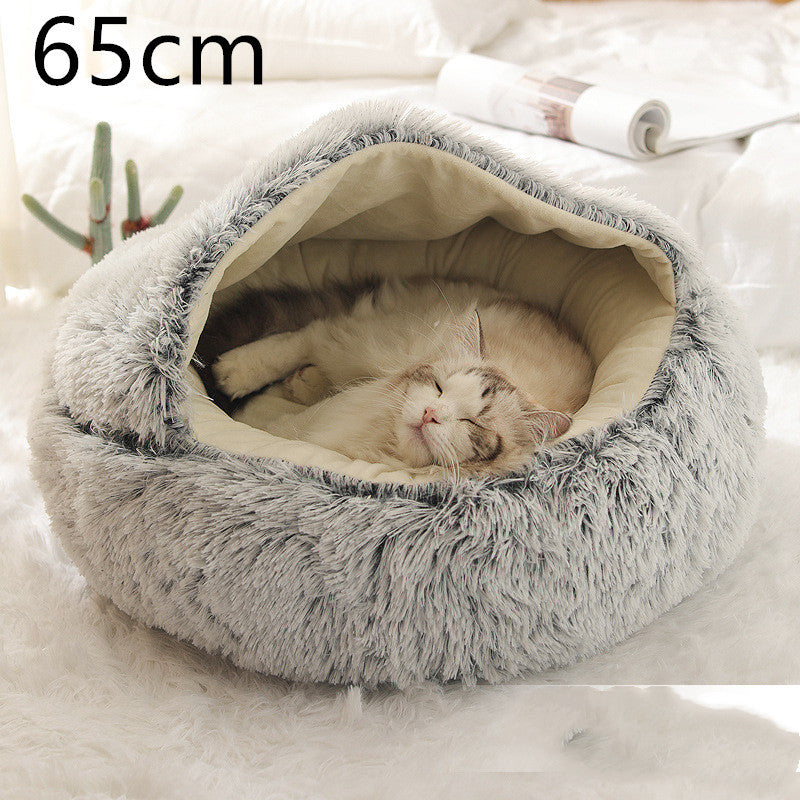 Dog And Cat Warm Bed