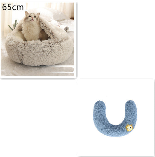 Dog And Cat Warm Bed