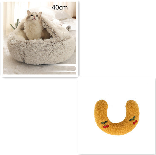 Dog And Cat Warm Bed