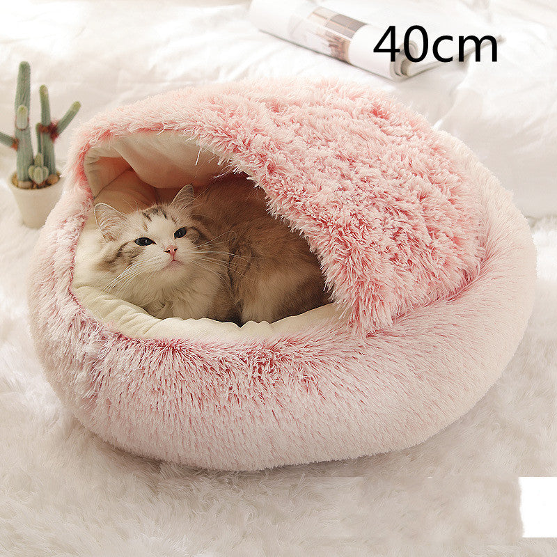 Dog And Cat Warm Bed