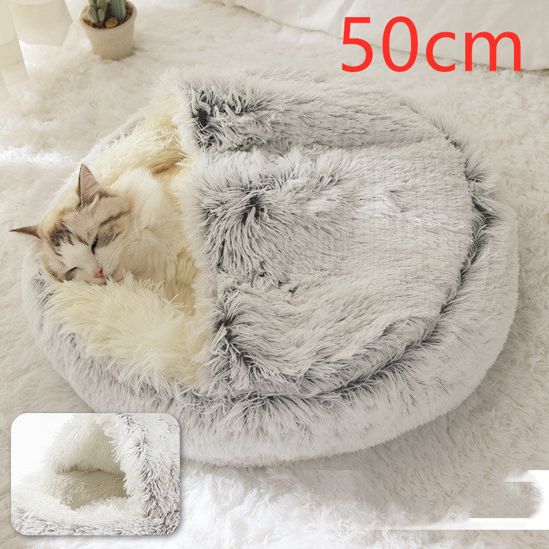 Dog And Cat Warm Bed