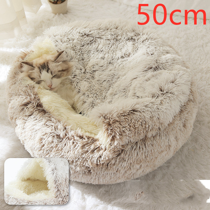 Dog And Cat Warm Bed