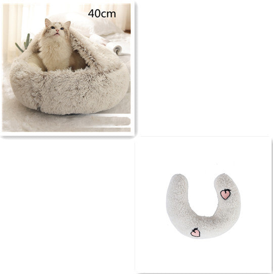 Dog And Cat Warm Bed