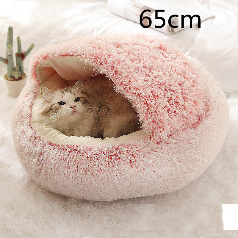 Dog And Cat Warm Bed
