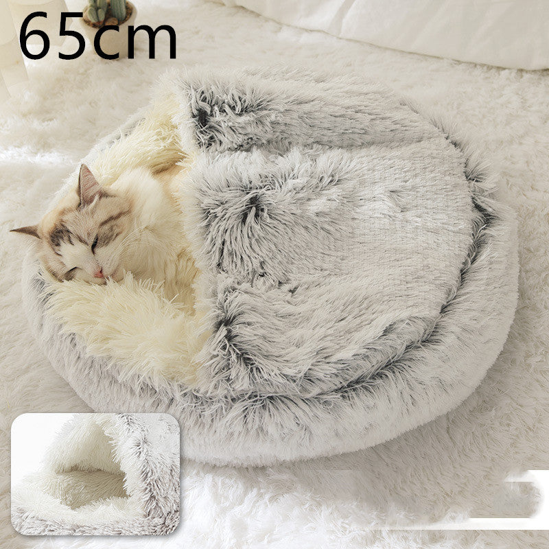 Dog And Cat Warm Bed