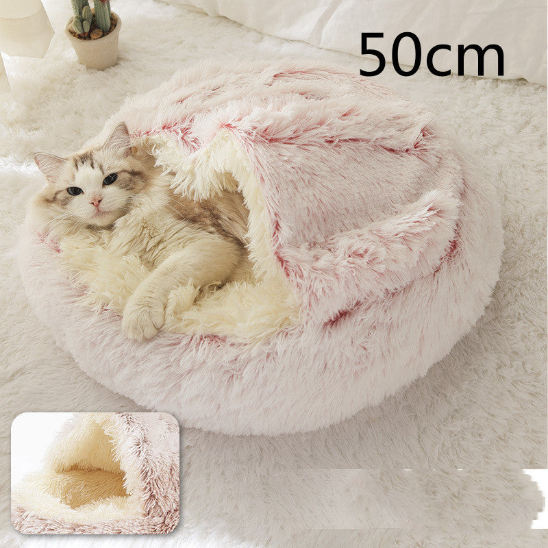 Dog And Cat Warm Bed