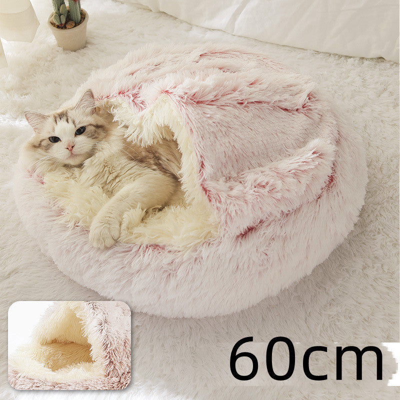 Dog And Cat Warm Bed