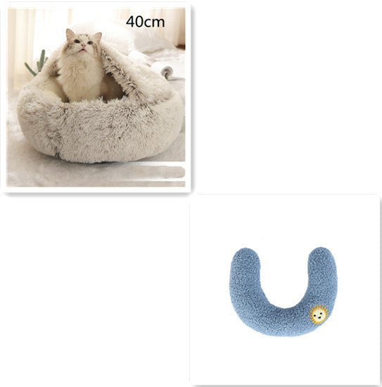 Dog And Cat Warm Bed
