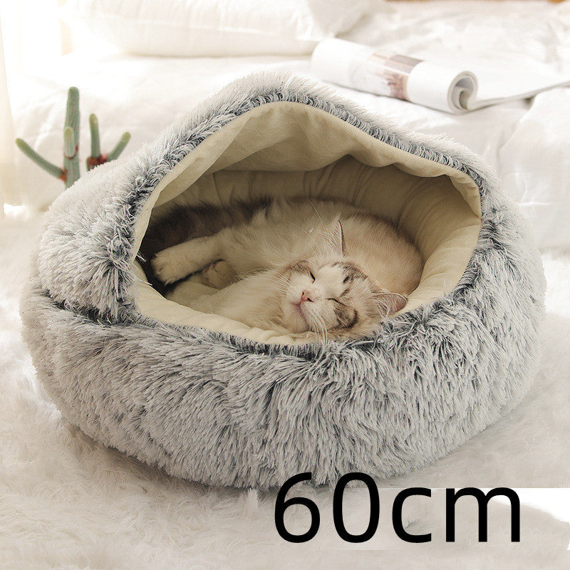 Dog And Cat Warm Bed