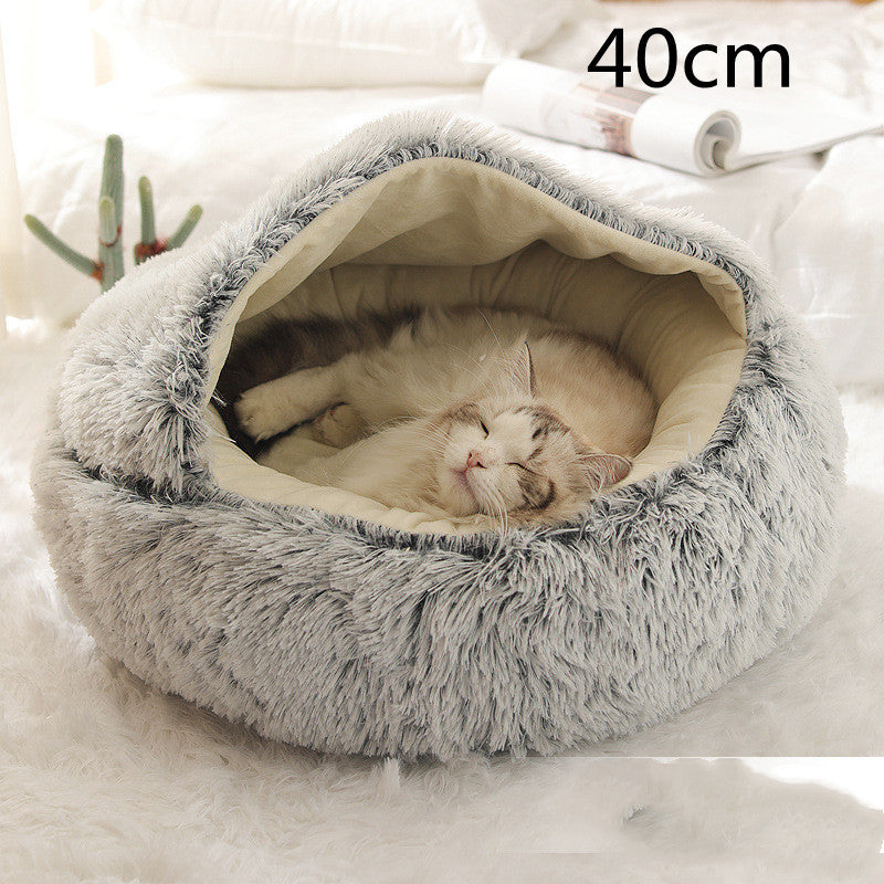 Dog And Cat Warm Bed