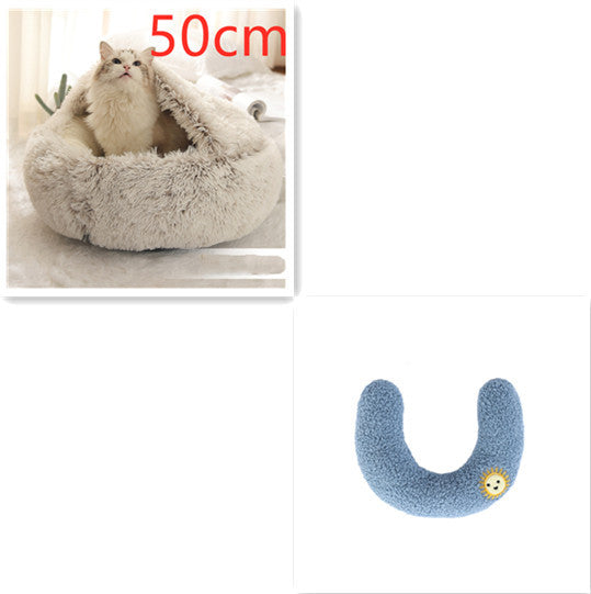 Dog And Cat Warm Bed
