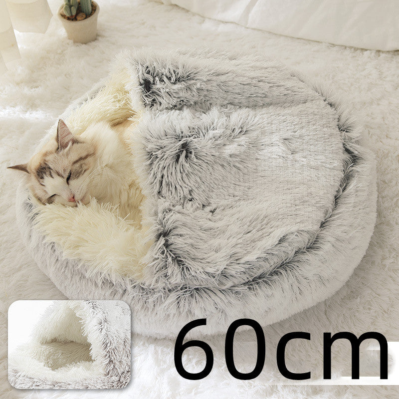 Dog And Cat Warm Bed