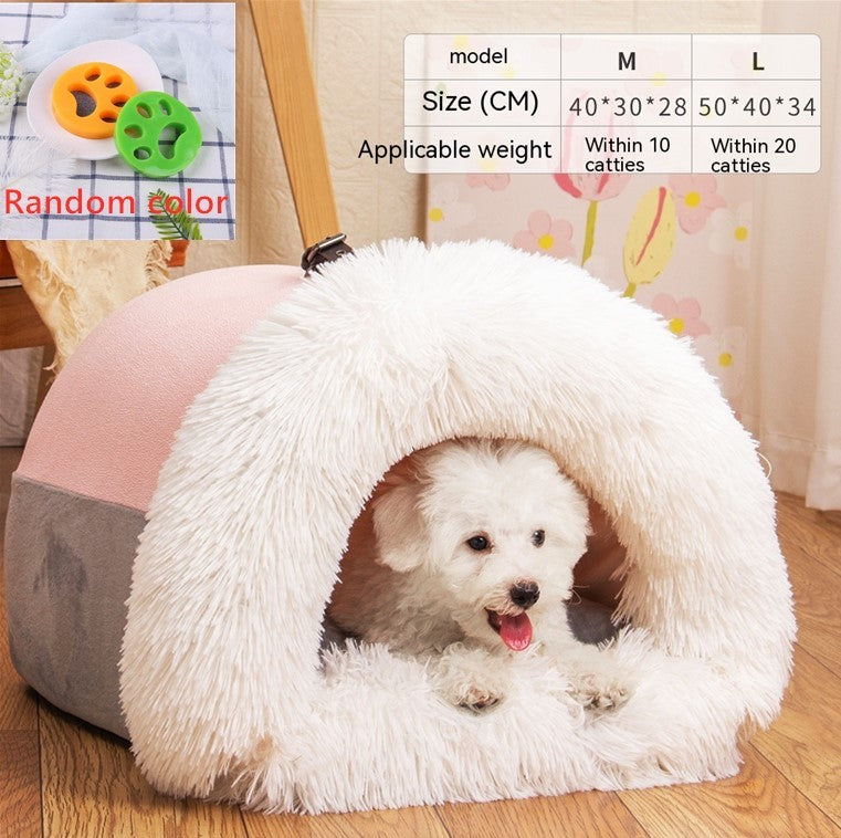 Portable Autumn And Winter Warm Dog Nest