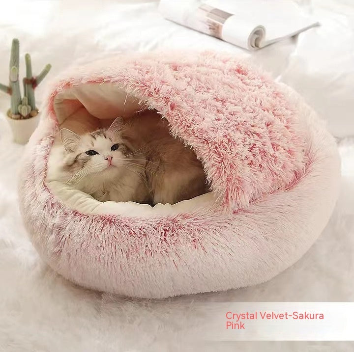 Dog And Cat Warm Bed