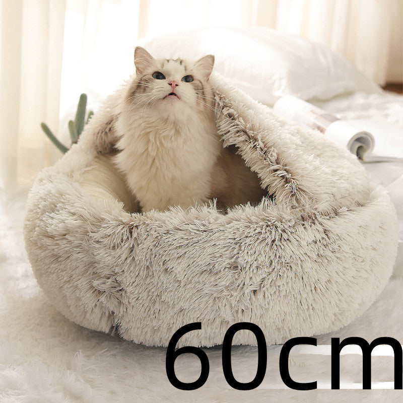 Dog And Cat Warm Bed