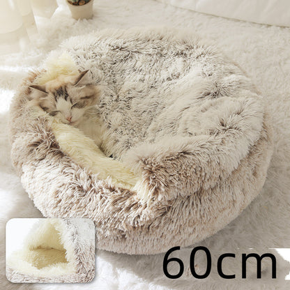 Dog And Cat Warm Bed