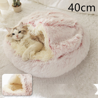 Dog And Cat Warm Bed
