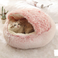 Dog And Cat Warm Bed