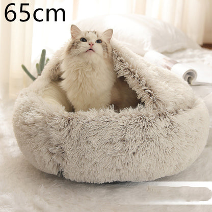 Dog And Cat Warm Bed