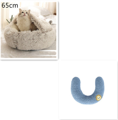 Dog And Cat Warm Bed
