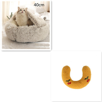 Dog And Cat Warm Bed