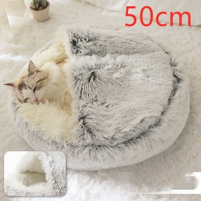 Dog And Cat Warm Bed