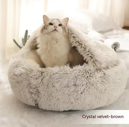 Dog And Cat Warm Bed