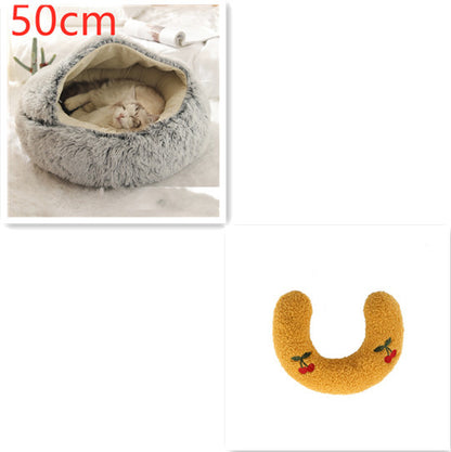 Dog And Cat Warm Bed