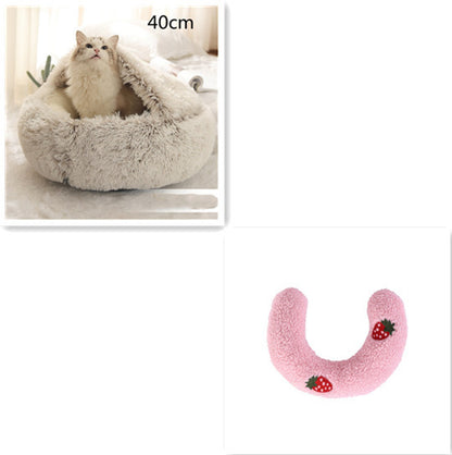 Dog And Cat Warm Bed